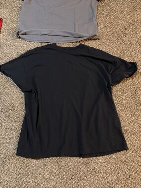 Skims oversized Classic Black Crewneck T-Shirt new size xl will fit 2x